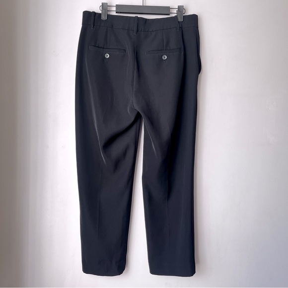 Vince Black Soft Tailored Ankle Trousers 8 - Picture 8 of 8